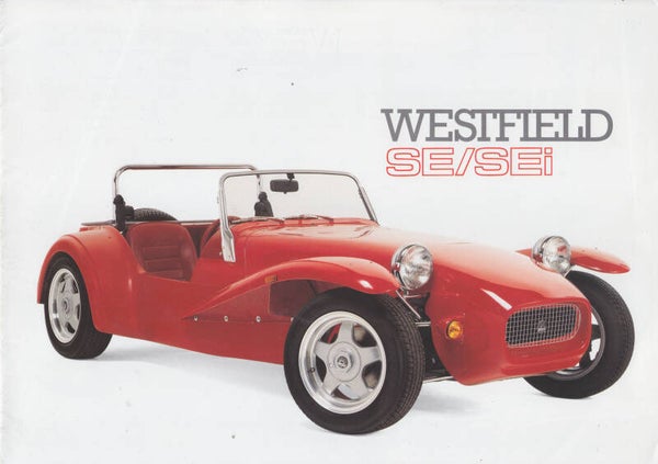 Westfield SE/SEi sports car, sales folder, 6 pages, UK, 1991