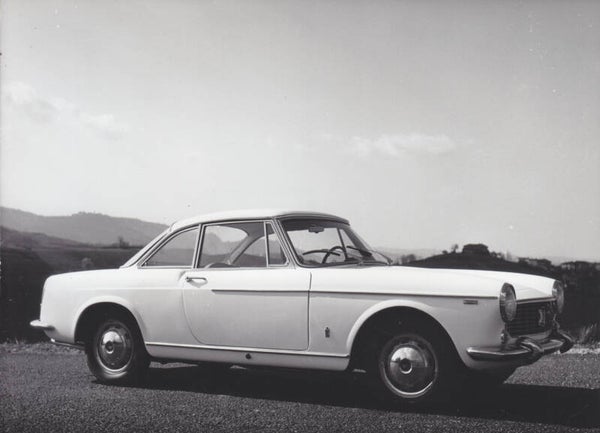Fiat 1500 Coupe 2 posti by Pininfarina, press photo, Italy, c1962