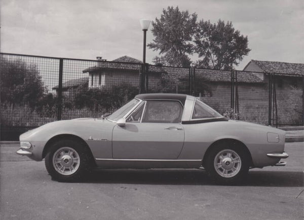 Fiat Dino Spider with Hardtop by Pininfarina, press photo, Italy, c1967