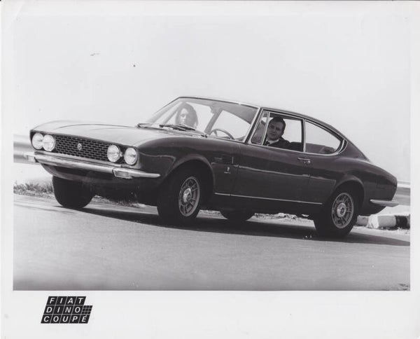 Fiat Dino Coupé, press photo, Italy, 1969