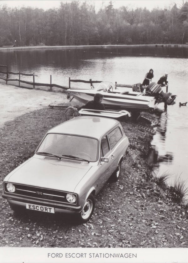 Ford Escort Stationwagon, press photo, Germany, 1977