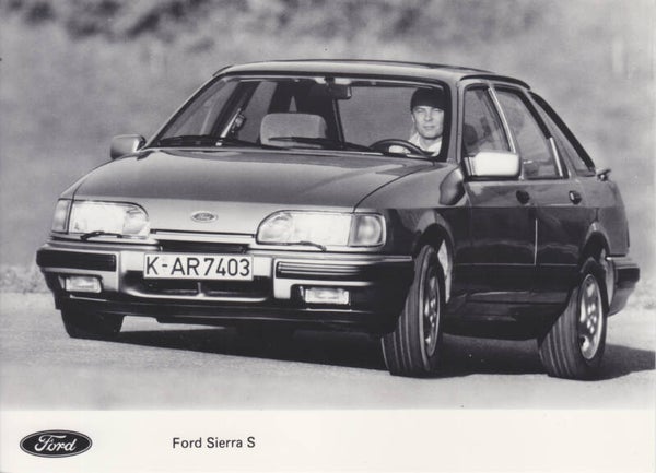 Ford Sierra S, press photo, Germany, c1985