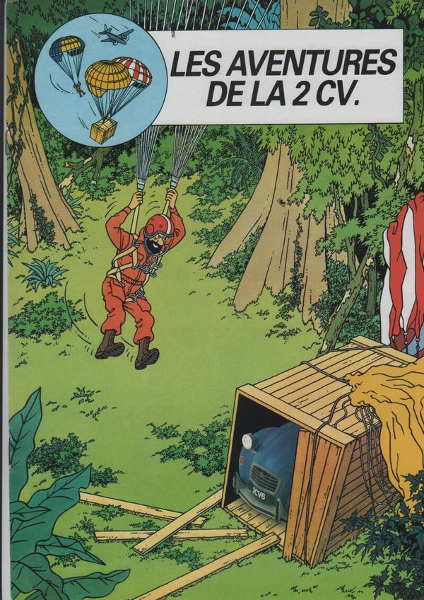 Citroen 2 CV Tin Tin