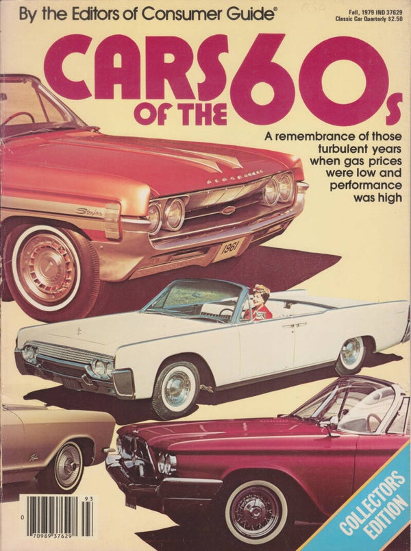 [USA] Cars of the 60s by Consumer Guide, book, 100 pages, English, 1979