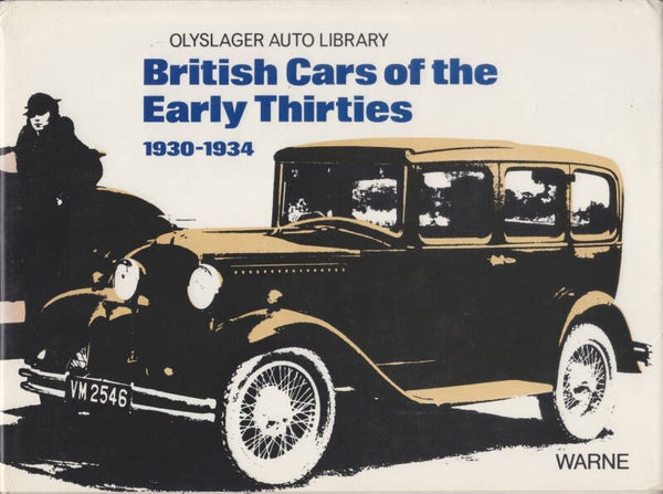British Cars of the Early 1930s, book, 84 pages, English, 1973
