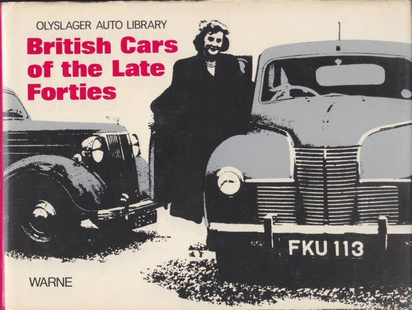 British Cars of the Late 1940s, book, 68 pages, English, 1974