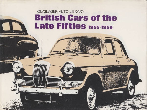 British Cars of the Late 1950s, book, 68 pages, English, 1975