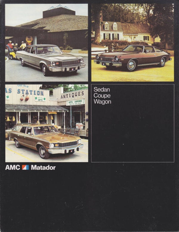 AMC Matador program brochure, 6 pages, English, 1975