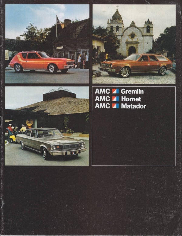 AMC all model brochure, 16 pages, English, 1975