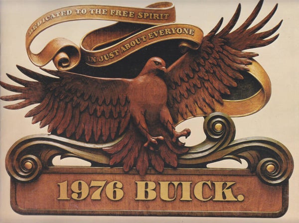 Buick all model brochure, 74 pages, English, 1976