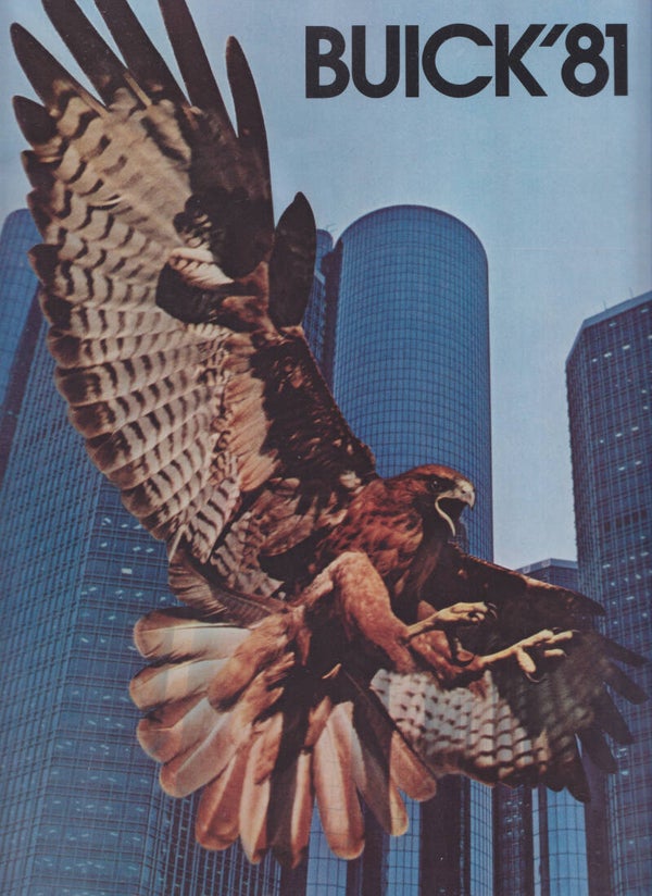 Buick all model brochure, 68 pages, English, 1981