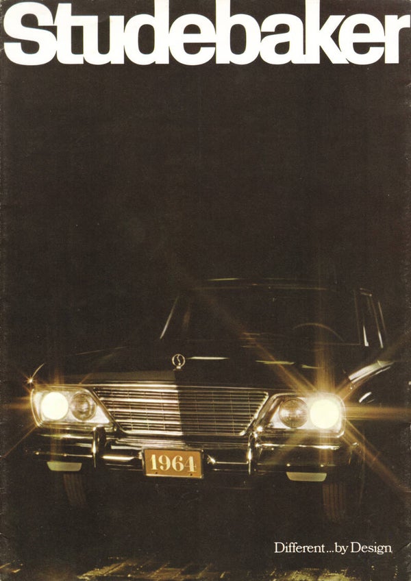 Studebaker program brochure, 12 pages, English, 1964