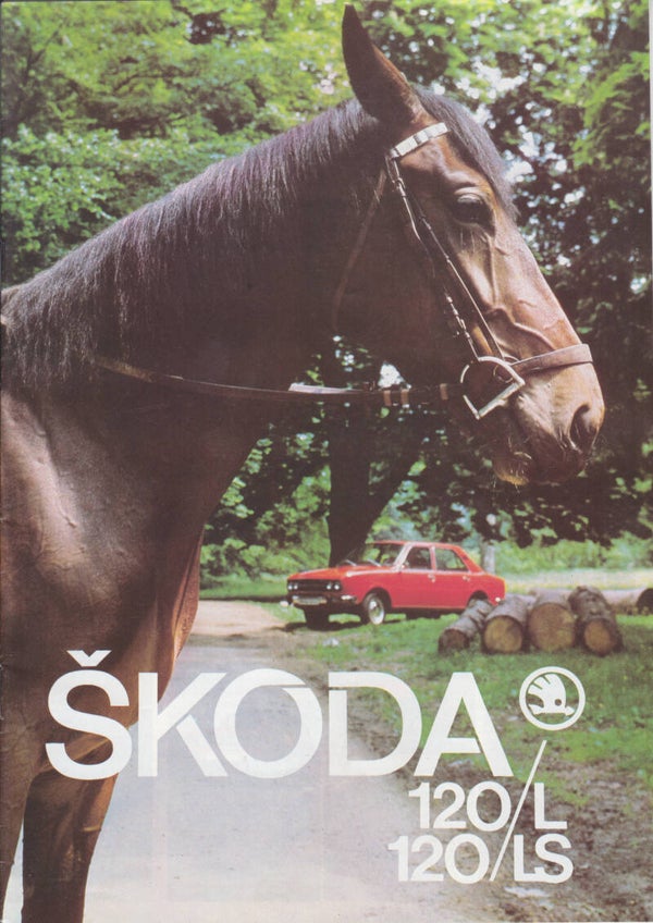 Skoda 120L/120 LS brochure, 16 pages, Dutch, 1970s