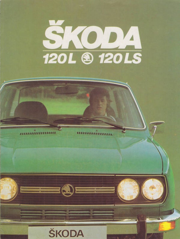 Skoda 120L/120 LS brochure, 8 pages, Dutch, 1970s