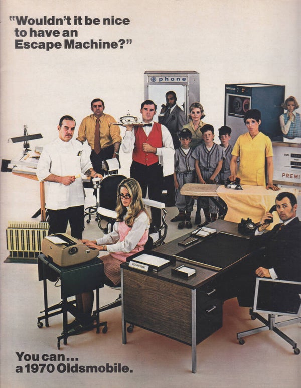 Oldsmobile full range brochure, 48 large pages, English, 1970