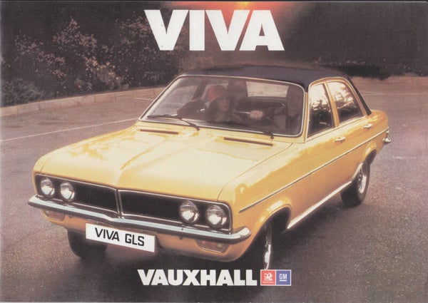 Vauxhall Viva 2/4-Door Saloon & Estate brochure, 12 pages, Dutch, 1977