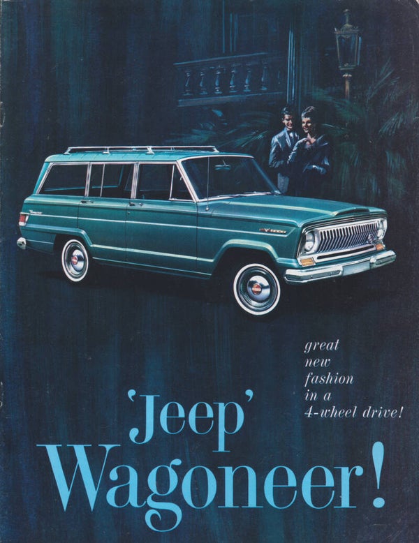 Jeep Wagoneer 4x4, 12 pages, English, 1965