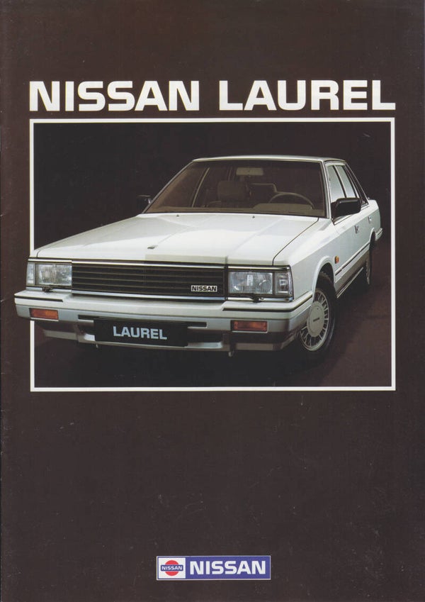 Nissan Laurel Sedan, 16 pages, Dutch, c1985