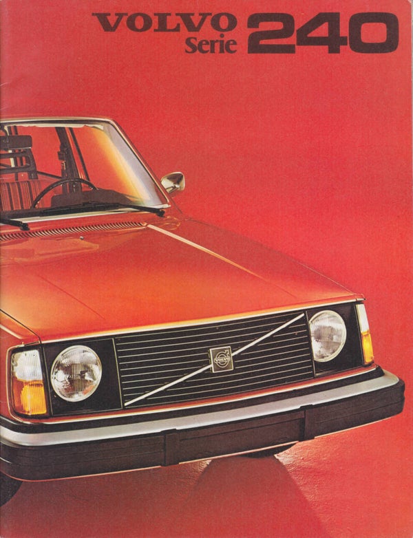 Volvo 240 Series brochure, 24 pages, Dutch, 1975