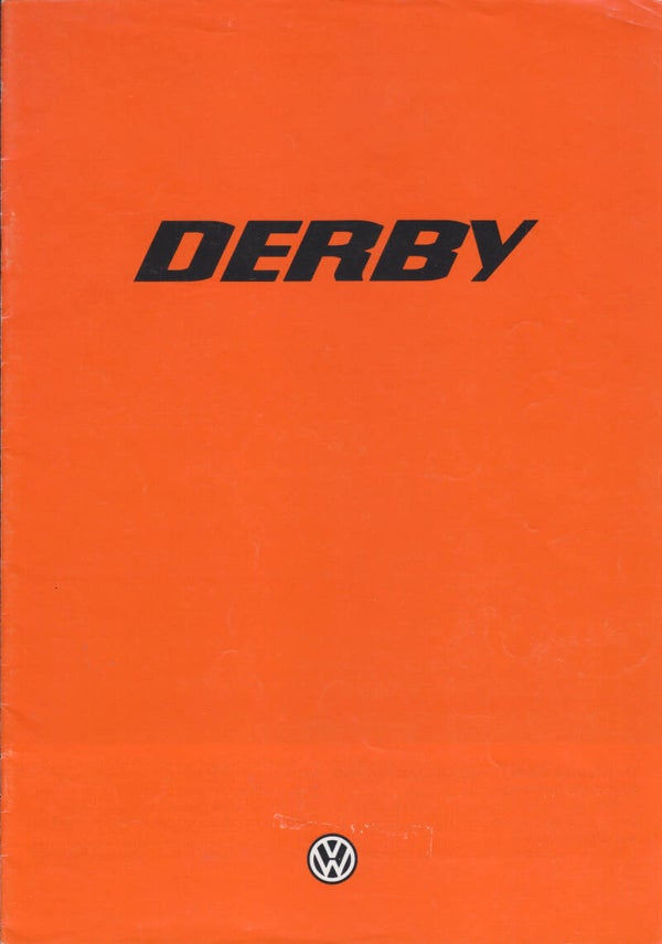 Volkswagen Derby brochure, 20 pages, Dutch, 1/1979