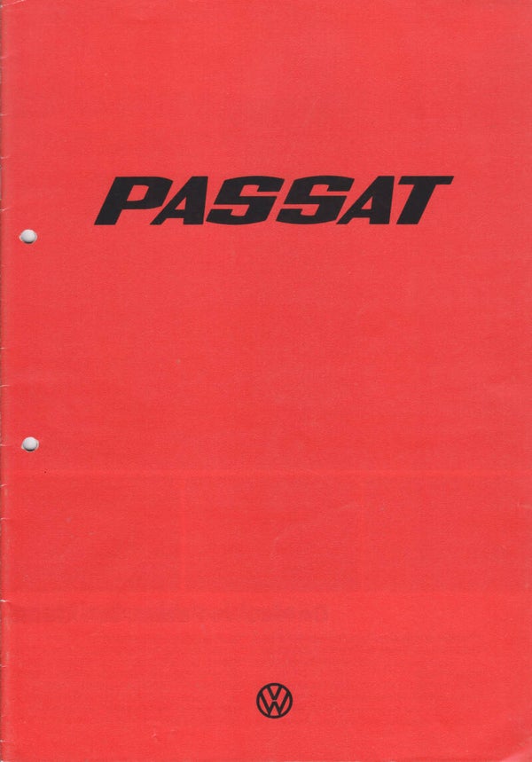 Volkswagen Passat brochure, 24 pages, Dutch, 1/1978