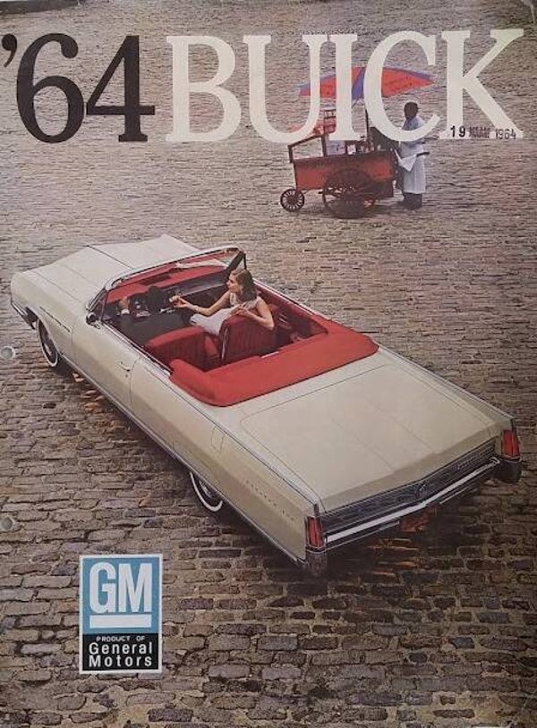 Buick model range 1964, 32 large pages, Dutch, 1964