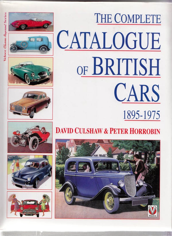 The Complete Cataloque of British Cars 1895-1975 , English, 1997