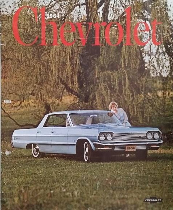 Chevrolet model range 1964, 16 large pages, Dutch, 12/1963
