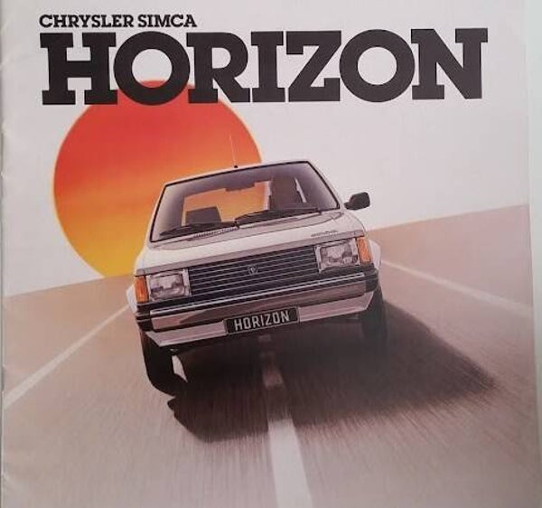 Chrysler Simca Horizon, 16 large square pages, Dutch, 1/1978