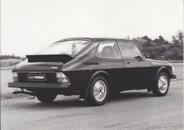 Saab Turbo, press photo, Dutch, 9/1977
