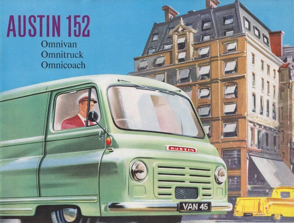 Austin 152 Omni series Van/Truck/Coach, 18 pages, Dutch, 1962