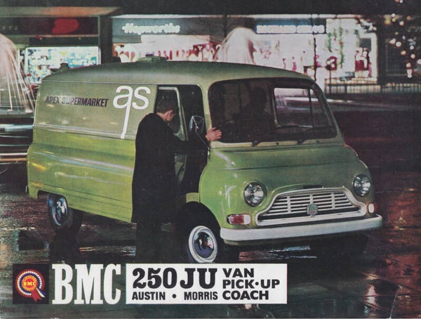 BMC 250 JU Van/Pick-up/Coach, 16 pages, English, 10/1967