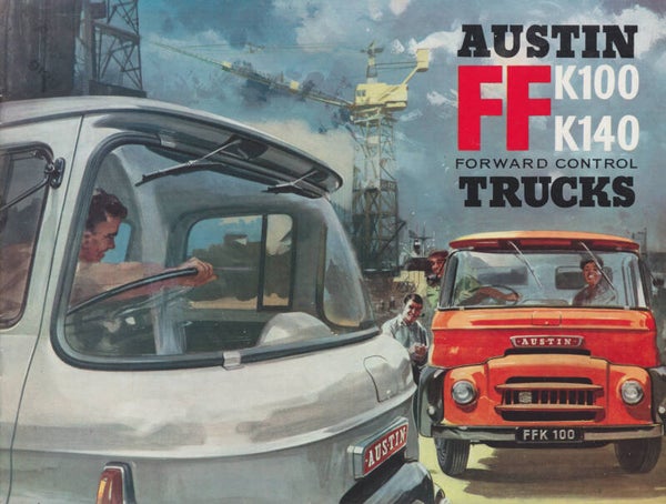 Austin FF (K100/140) trucks, 12 pages, English, 1959