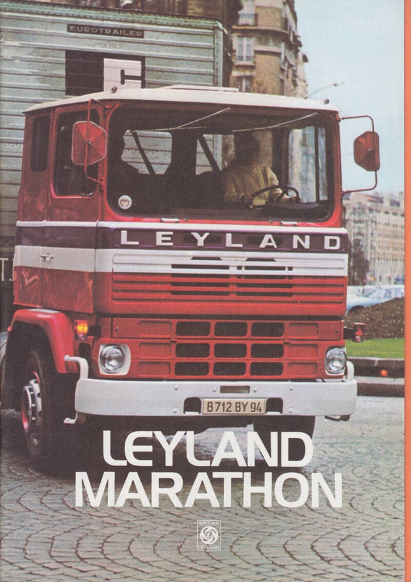 Leyland Marathon truck, 16 + 4 + 2 pages, UK, 9/1974
