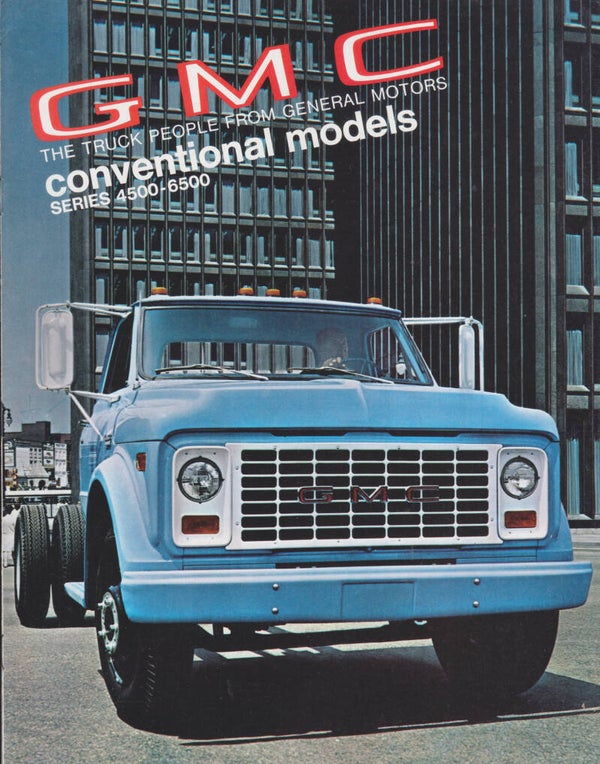 GMC Conventionals 4500-6500, 8 pages, USA, 7/1969