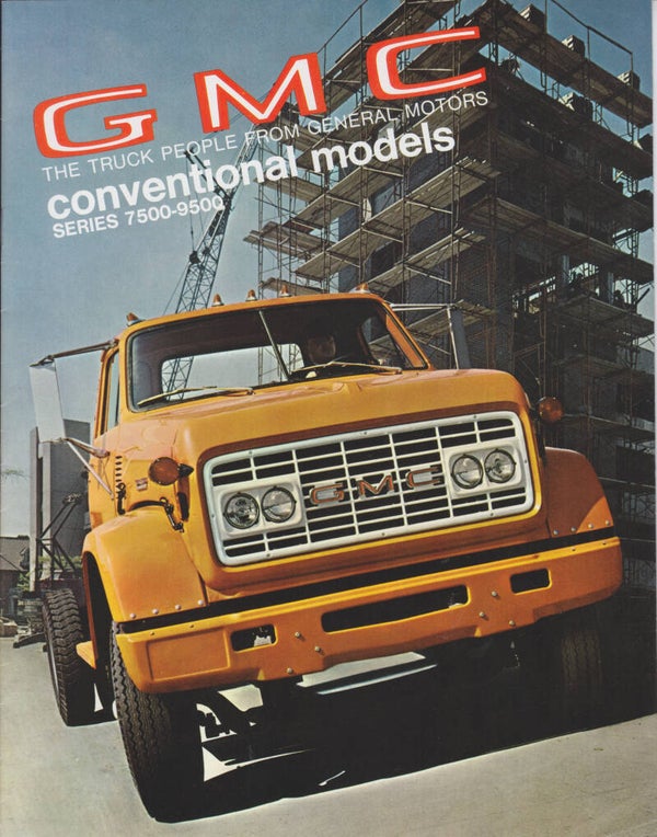 GMC Conventionals 7500-9500, 12 pages, USA, 7/1969