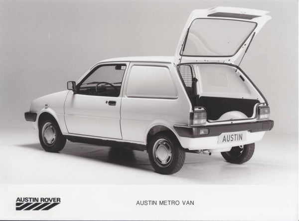 Austin Metro Van, press photo, UK, c1980