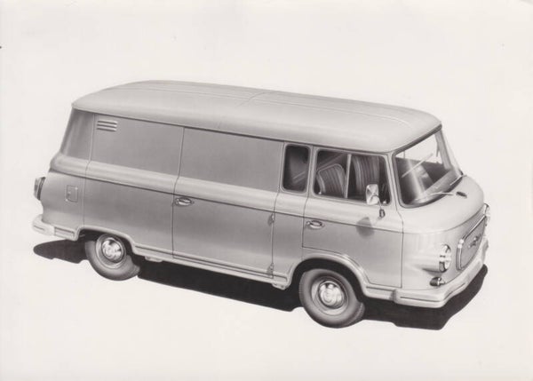 Barkas B 1000 Van, press photo, German, 1970