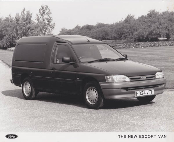 Ford Escort Van, press photo, UK, 1990