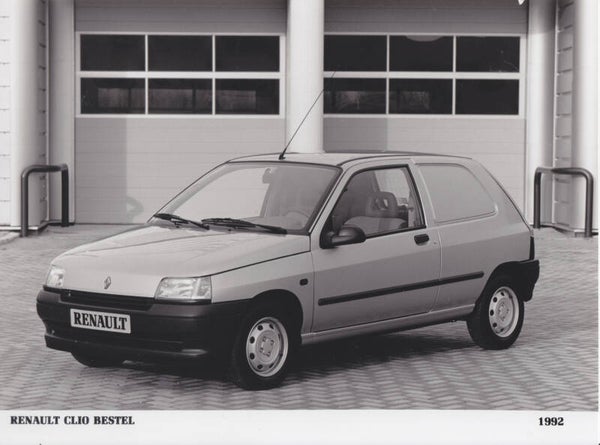 Renault Clio Van, press photo, Dutch, 1992