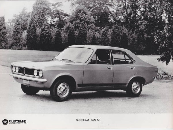 Sunbeam 1500 GT 4-Door, press photo, UK, 1970s