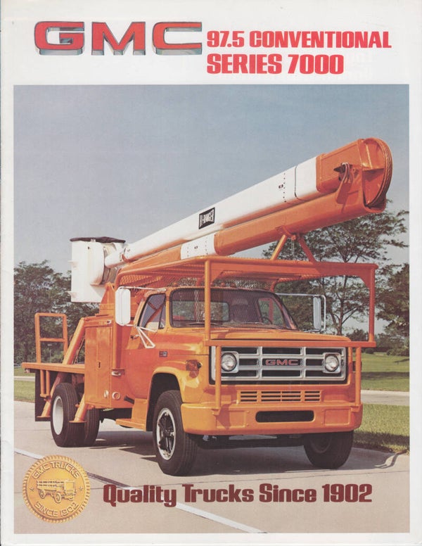 GMC 97,5 Conventional (7000 series), 16 pages, USA, 1980