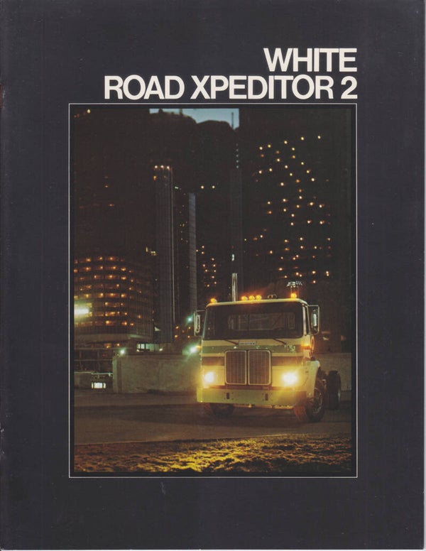 White Road Xpeditor 2 truck brochure, 18 pages, English, 4/1978