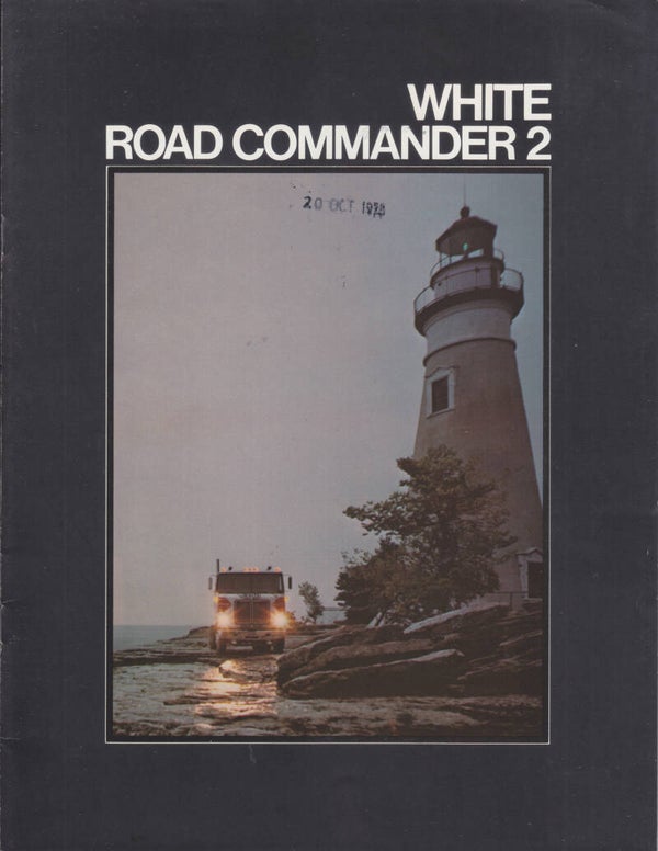 White Road Commander 2 truck brochure, 18 pages, English, 1978