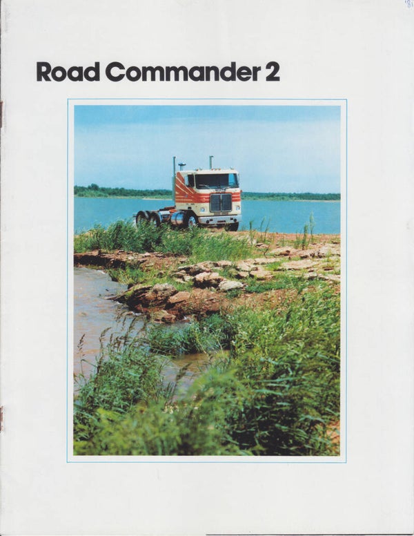 White Road Commander 2 truck brochure, 12 pages, English, 1981