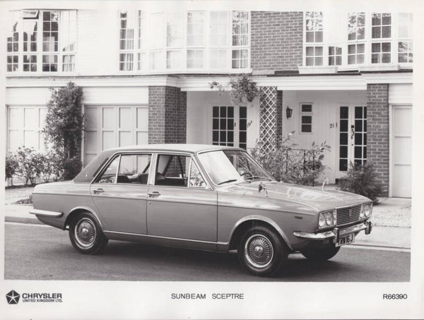 Sunbeam Sceptre 4-Door, press photo, UK, c1970