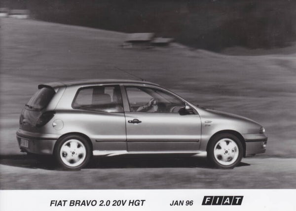 Fiat Bravo 2.0 20V HGT, press photo, Italy, 1/1996
