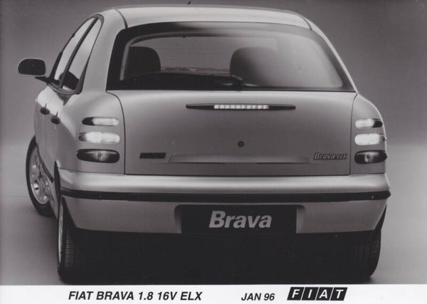 Fiat Brava 1.8 2 16V ELX, press photo, Italy, 1/1996