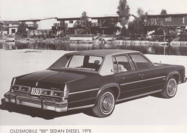 Oldsmobile '88' Sedan Diesel, press photo, USA, 1978
