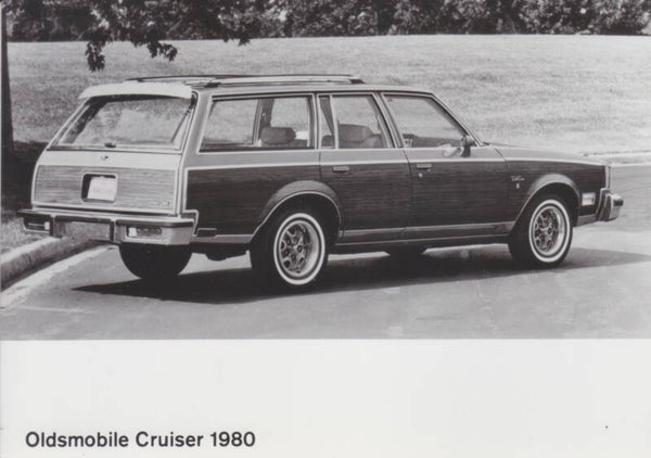 Oldsmobile Cruiser Wagon, press photo, USA, 1980